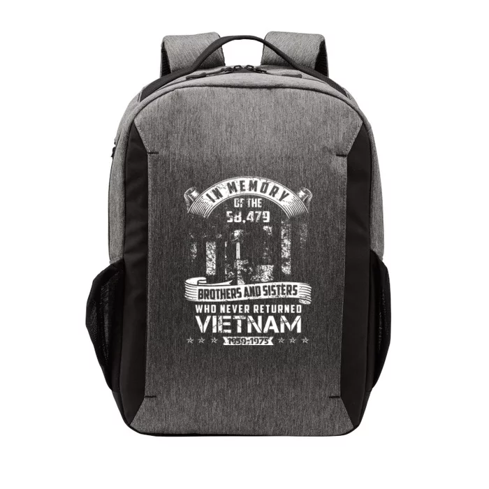 In Memory Of Vietnam Veteran Vector Backpack