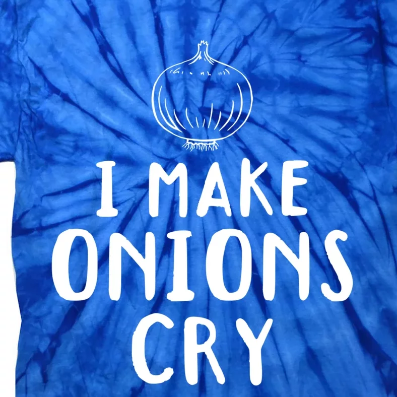 I Make Onions Cry Onion Cooking Kitchen Food Cook Funny Chef Cute Gift Tie-Dye T-Shirt