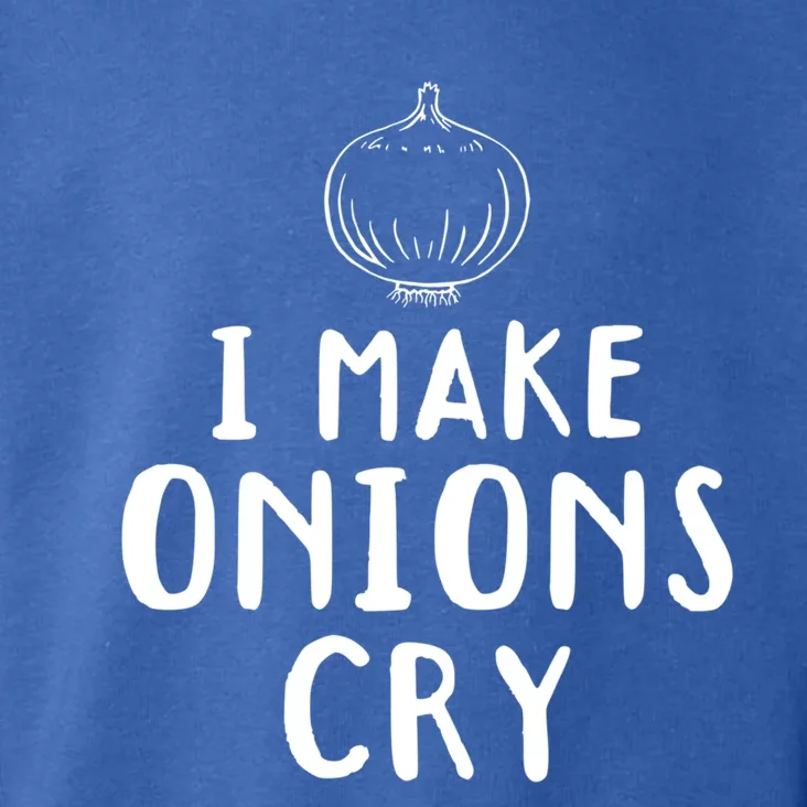 I Make Onions Cry Onion Cooking Kitchen Food Cook Funny Chef Cute Gift Toddler Hoodie