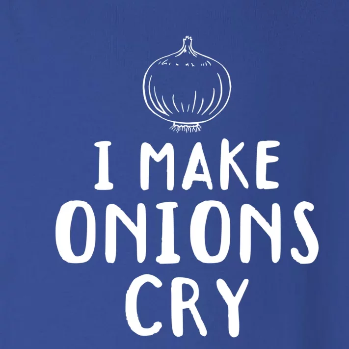 I Make Onions Cry Onion Cooking Kitchen Food Cook Funny Chef Cute Gift Toddler Long Sleeve Shirt