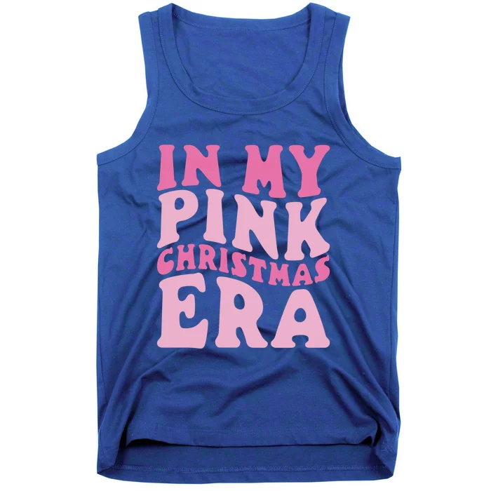 In My Pink Christmas Era Xmas Gift Tank Top