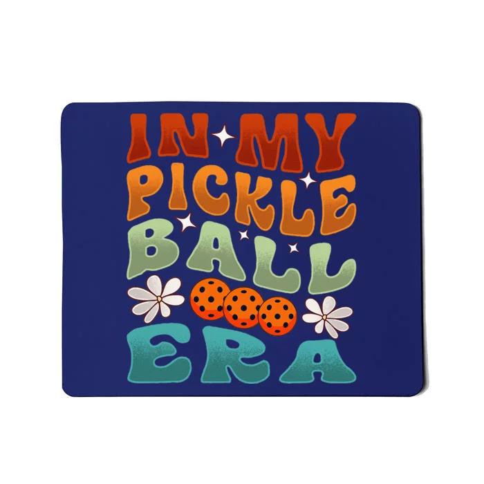 In My Pickleball Era Retro Waving Style Mousepad