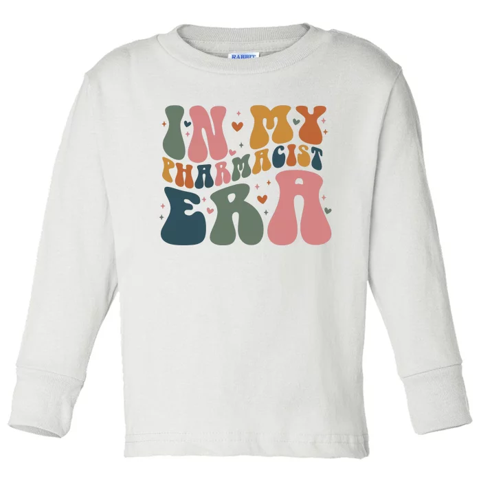 In My Pharmacist Era Medication Toddler Long Sleeve Shirt