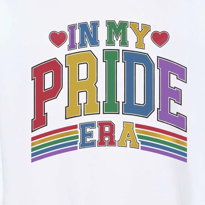 In My Pride Era Pride Month Demon Lgbt Garment-Dyed Sweatshirt