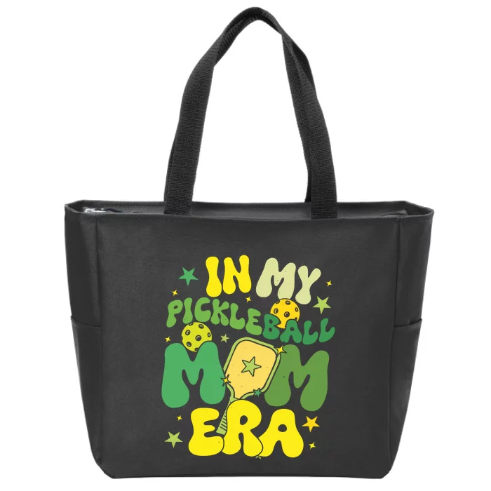 In My Pickleball Mom Era Zip Tote Bag