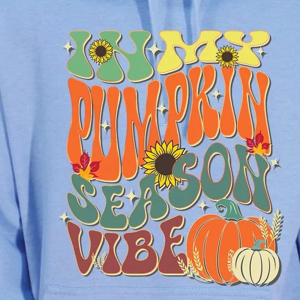 In My Pumpkin Season Vibe Halloween Thanksgiving Harvest Unisex Surf Hoodie