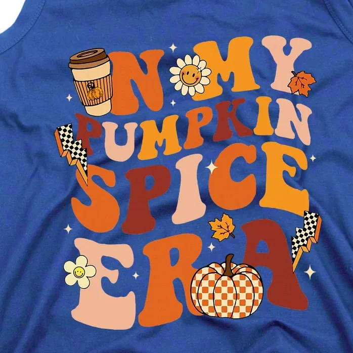 In My Pumpkin Spice Era Retro Autumn Thanksgiving Fall Y'all Tank Top