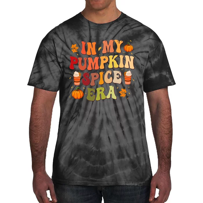 In My Pumpkin Spice Era Thanksgiving Tie-Dye T-Shirt