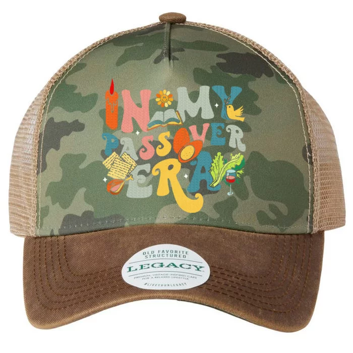 In My Passover Era Jewish Pesach Matzah Legacy Tie Dye Trucker Hat