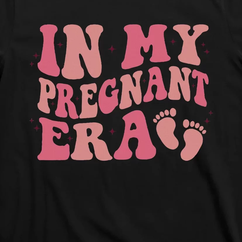 In My Pregnant Era Funny Pregnancy Announcet Pregnant T-Shirt