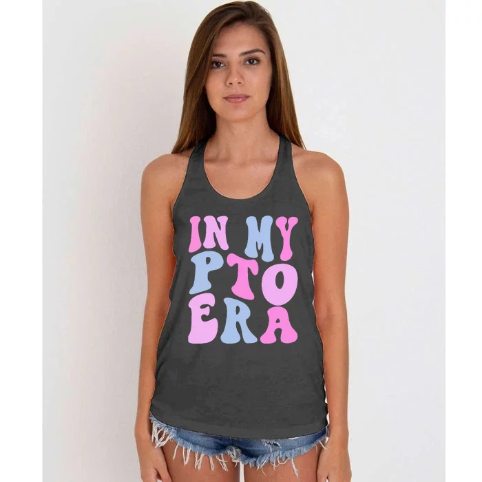 In My Pto Era Women's Knotted Racerback Tank