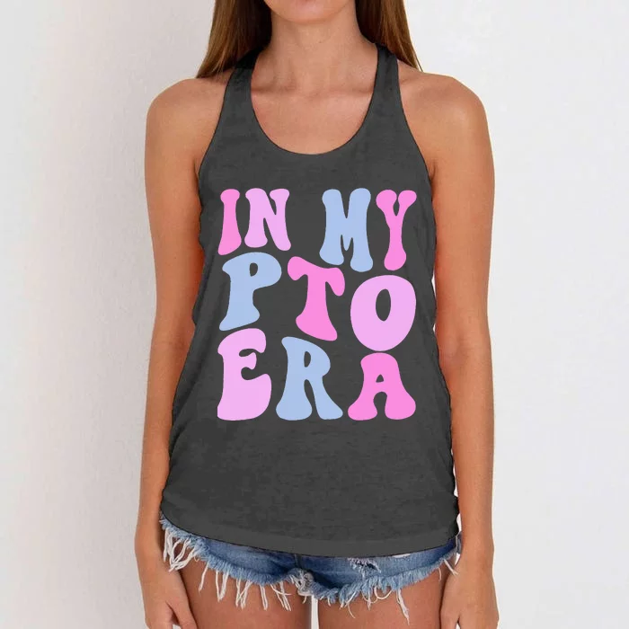 In My Pto Era Women's Knotted Racerback Tank