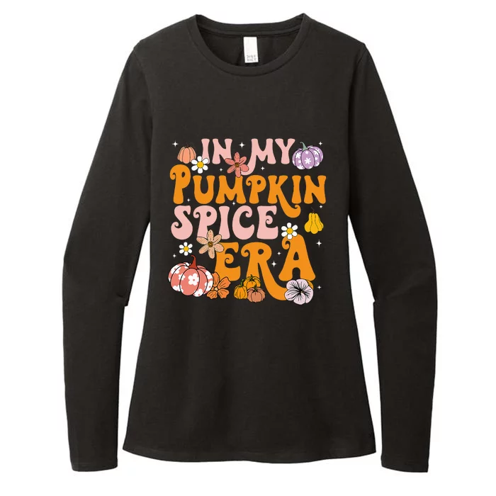 In My Pumpkin Spice Era Autumn Thanksgiving Funny Womens CVC Long Sleeve Shirt