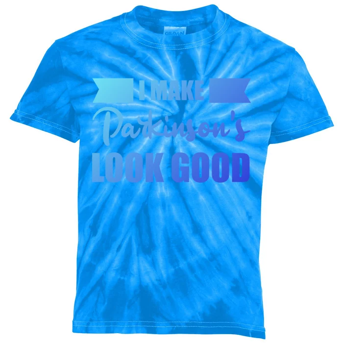 I Make Parkinsons Look Good Gift Kids Tie-Dye T-Shirt