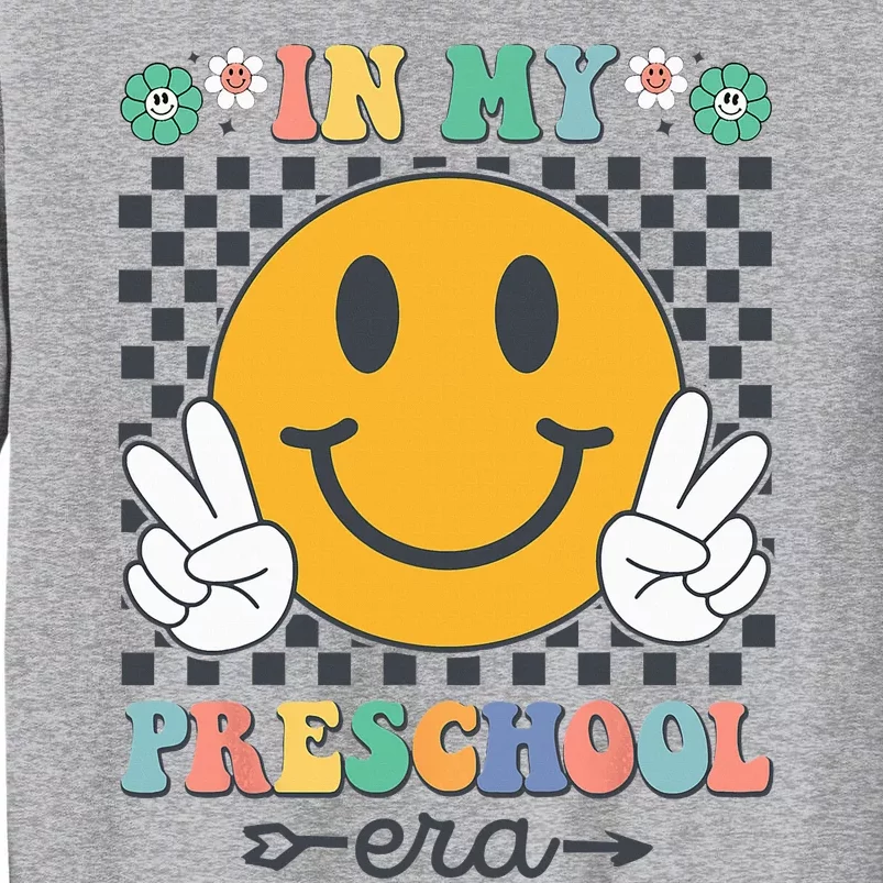 In My Prek Era Back To School Preschool Teacher Team Tall Sweatshirt