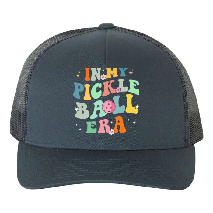 In My Pickleball Era Retro Game Day Funny Pickleball Player Gift Yupoong Adult 5-Panel Trucker Hat