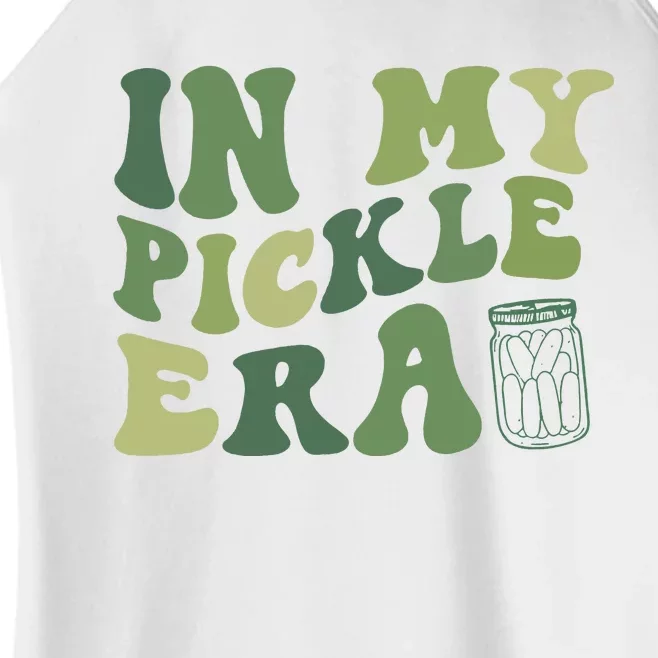 In My Pickle Era Pickle Lover Funny Pickles Women’s Perfect Tri Rocker Tank