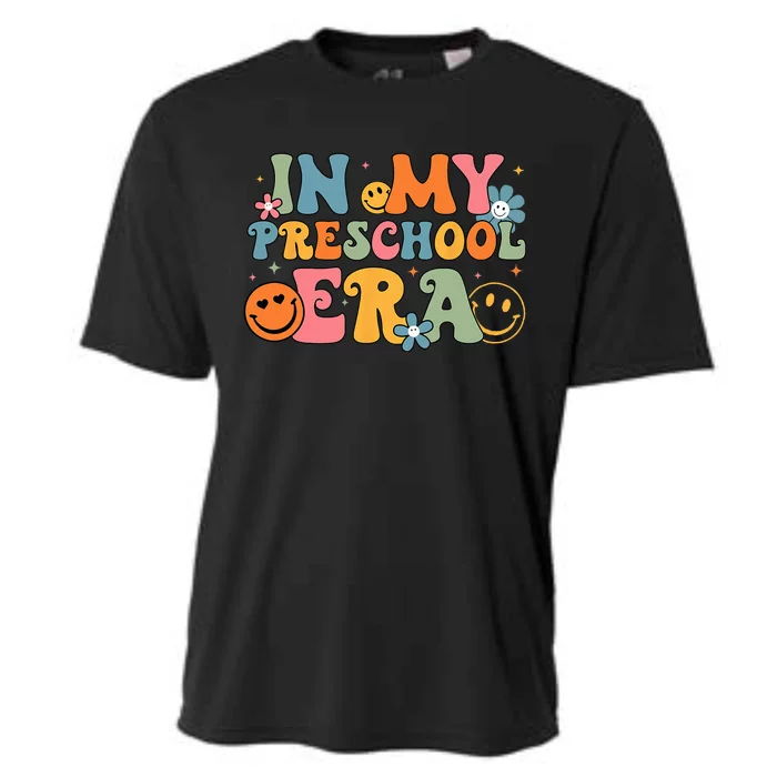 In My Preschool Era Groovy Back To School Preschool Teachers Cooling Performance Crew T-Shirt