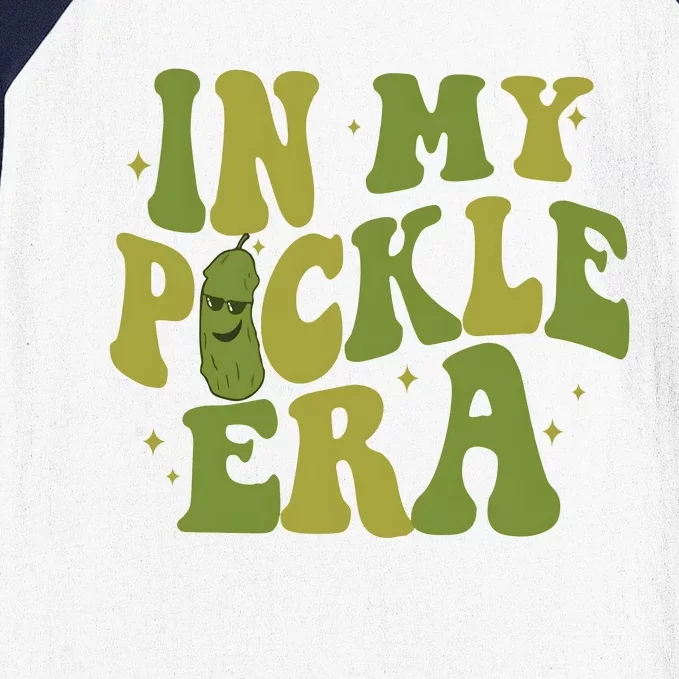 In My Pickle Era Pickle Lover Baseball Sleeve Shirt