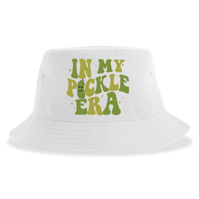 In My Pickle Era Pickle Lover Sustainable Bucket Hat