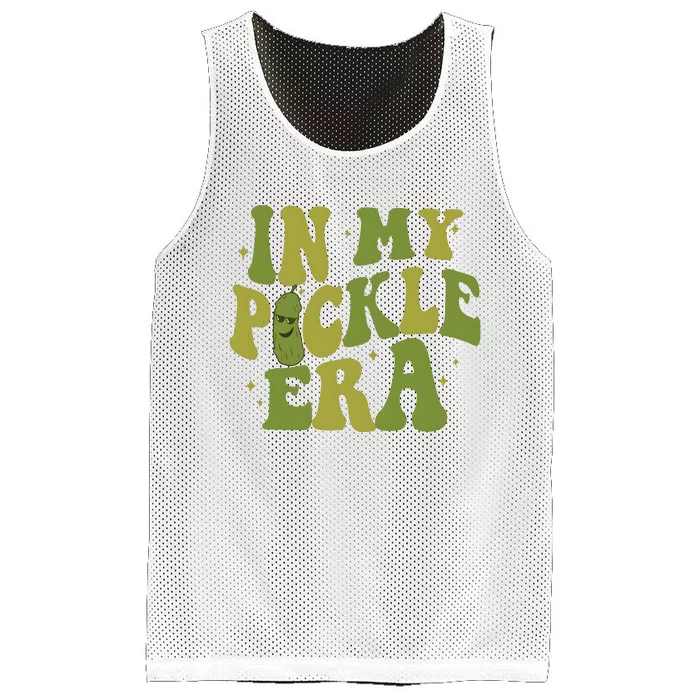 In My Pickle Era Pickle Lover Mesh Reversible Basketball Jersey Tank