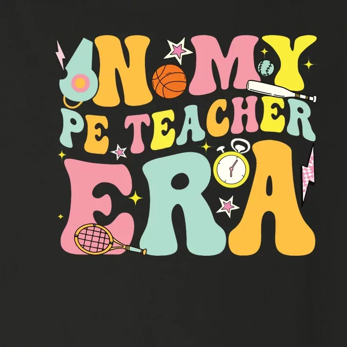 In My Physical Education Era Pe Teacher Toddler Long Sleeve Shirt