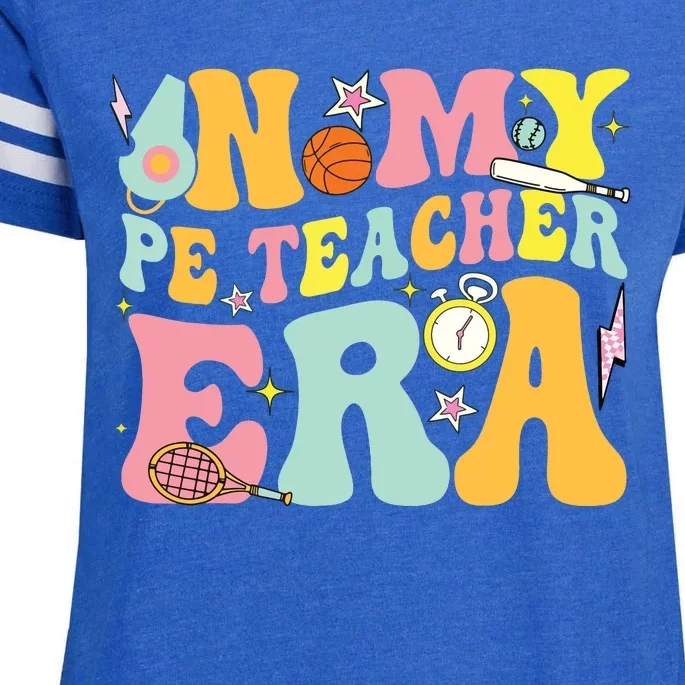 In My Physical Education Era Pe Teacher Enza Ladies Jersey Football T-Shirt