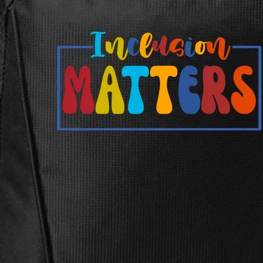 Inclusion Matters Positive Diversity Kindness City Backpack