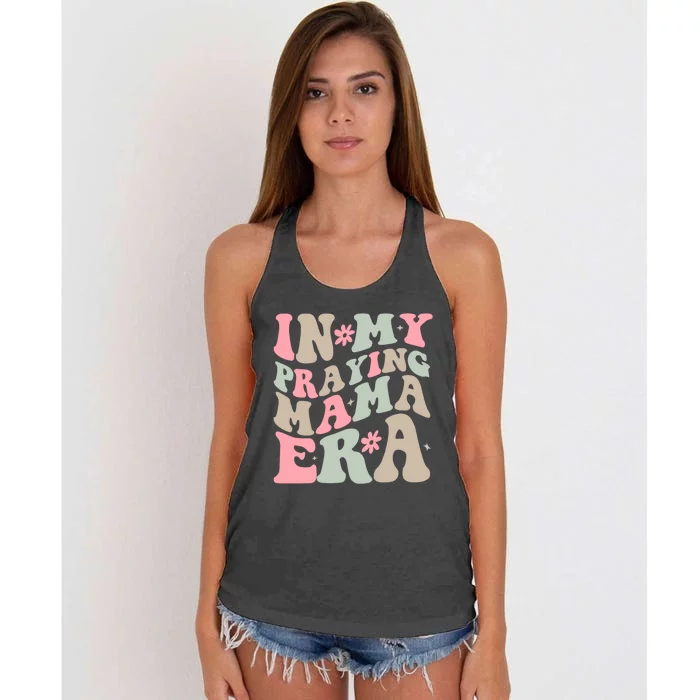 In My Praying Mama Era Women's Knotted Racerback Tank