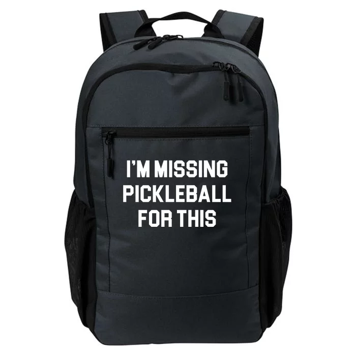 I'm Missing Pickleball For This Daily Commute Backpack