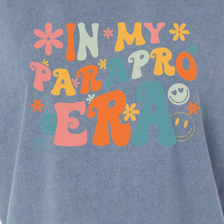 In My Parapro Era Paraprofessional Paraeducator First Day Garment-Dyed Women's Muscle Tee