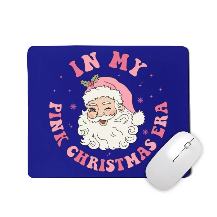 In My Pink Christmas Era Groovy Gift Mousepad