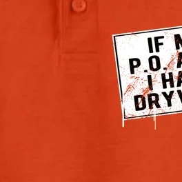 If My P O Asks I Hang Drywall Funny Hilarious Gift Dry Zone Grid Performance Polo