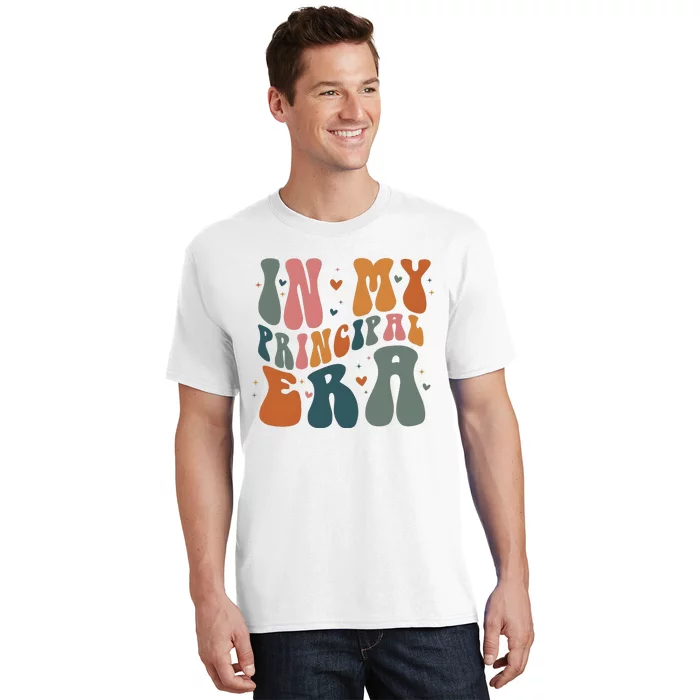 In My Principal Era Retro Back To School Teacher Life T-Shirt