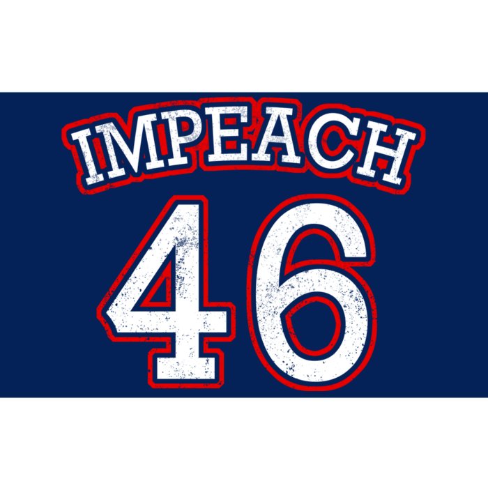 Impeach 46 Joe Biden Republican Conservative Anti-Biden Bumper Sticker