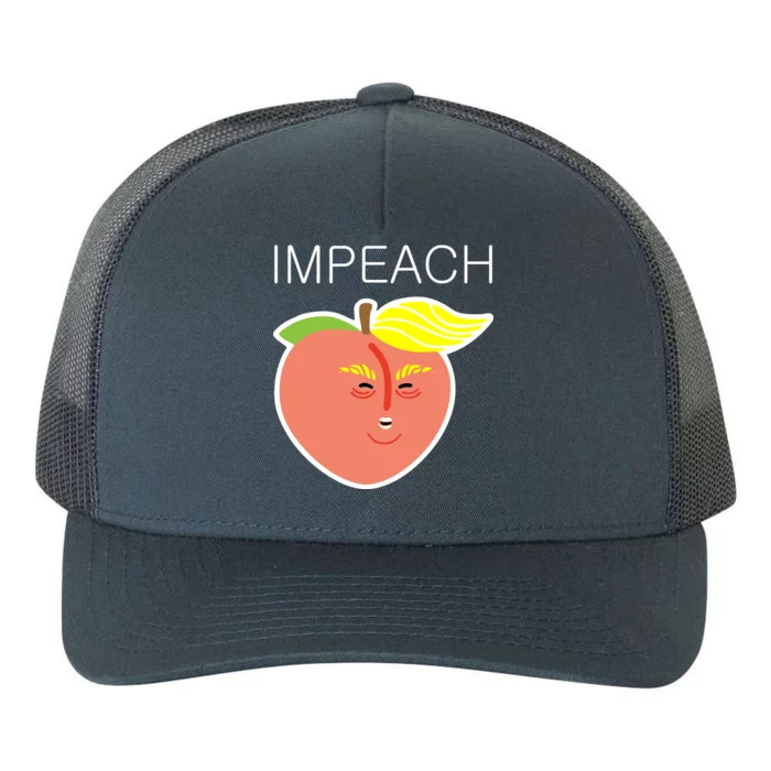 Impeach Donald Anti Trump Peach Emoji Impeachment Yupoong Adult 5-Panel Trucker Hat