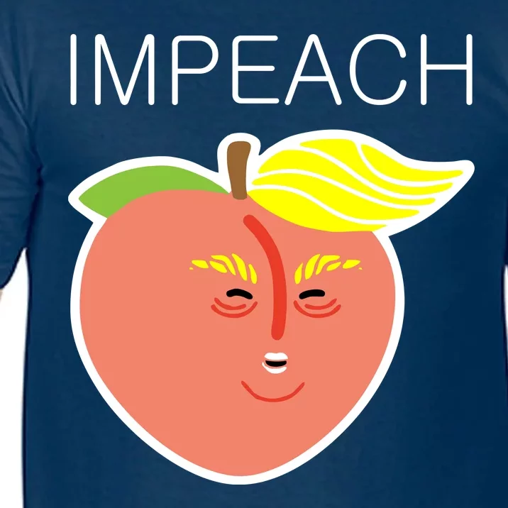 Impeach Donald Anti Trump Peach Emoji Impeachment Comfort Colors T-Shirt