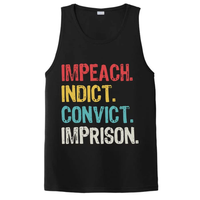 Impeach Indict Convict Imprison Performance Tank