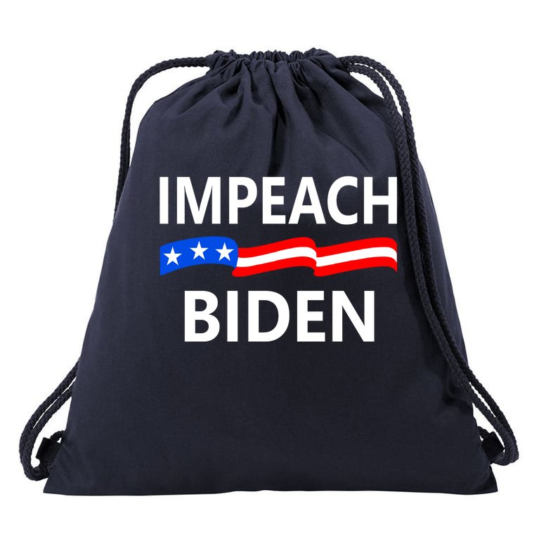 Impeach Joe Biden Remove From Office Drawstring Bag