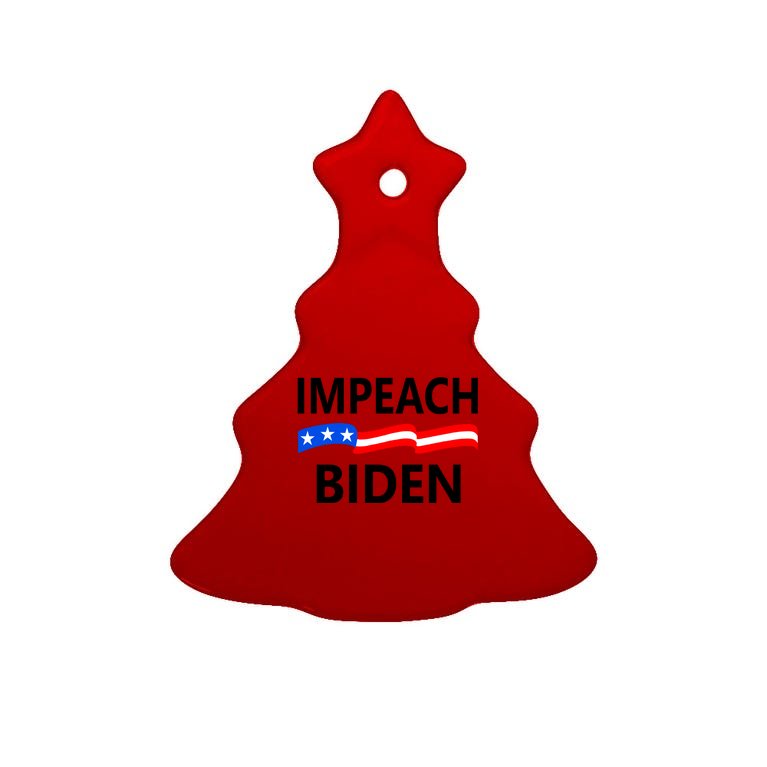 Impeach Joe Biden Remove From Office Tree Ornament