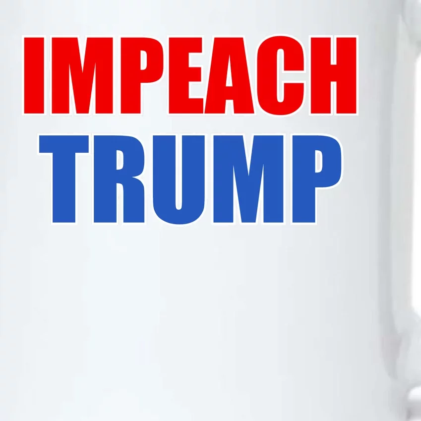 Impeach President Donald Trump Anti-Trump Black Color Changing Mug