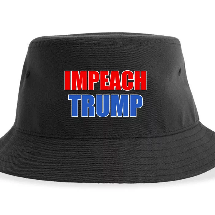 Impeach President Donald Trump Anti-Trump Sustainable Bucket Hat