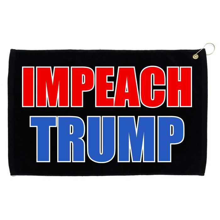 Impeach President Donald Trump Anti-Trump Grommeted Golf Towel