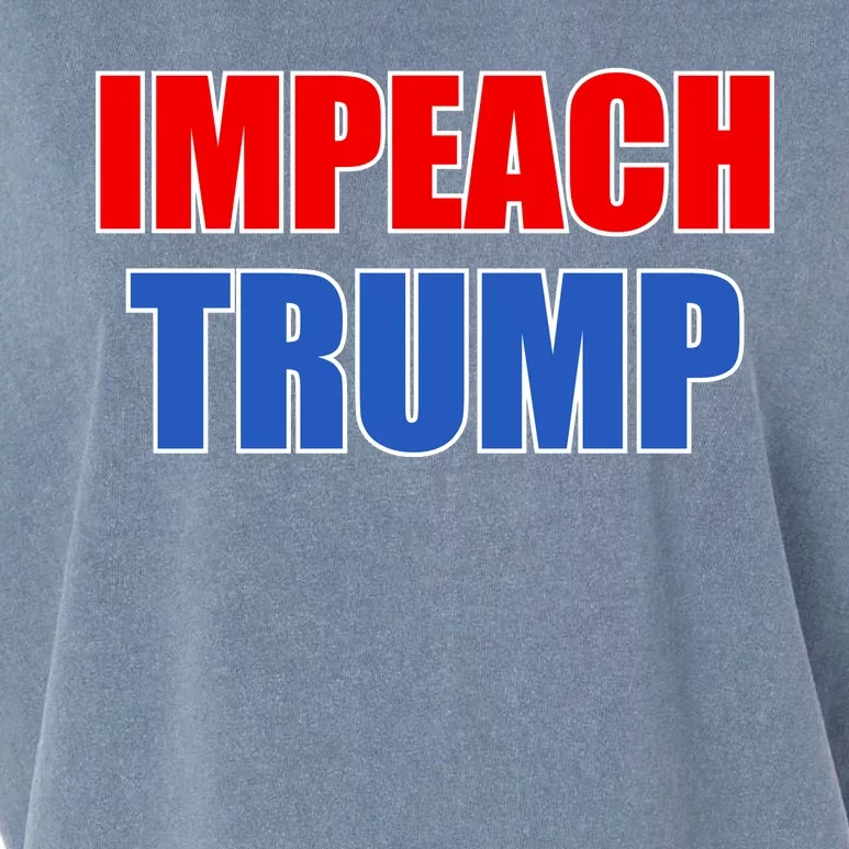 Impeach President Donald Trump Anti-Trump Garment-Dyed Women's Muscle Tee