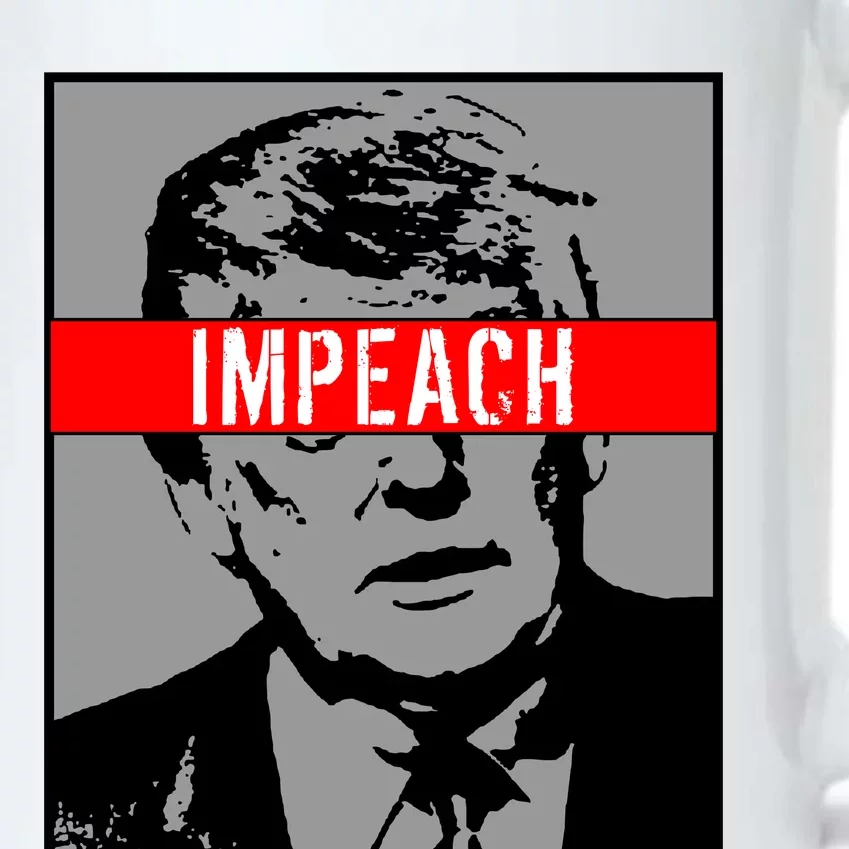 Impeach President Donald Trump Anti Trump Resist Black Color Changing Mug