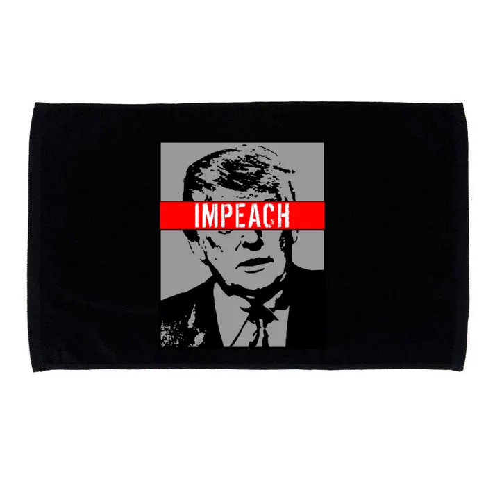 Impeach President Donald Trump Anti Trump Resist Microfiber Hand Towel