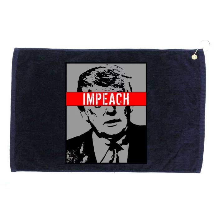 Impeach President Donald Trump Anti Trump Resist Grommeted Golf Towel