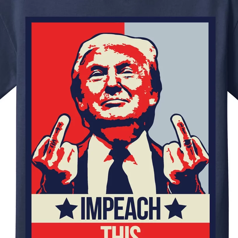 Impeach This Pro Donald Trump Supporter Kids T-Shirt