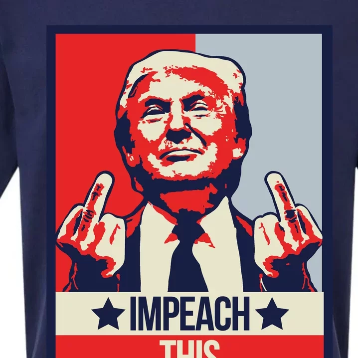 Impeach This Pro Donald Trump Supporter Sueded Cloud Jersey T-Shirt