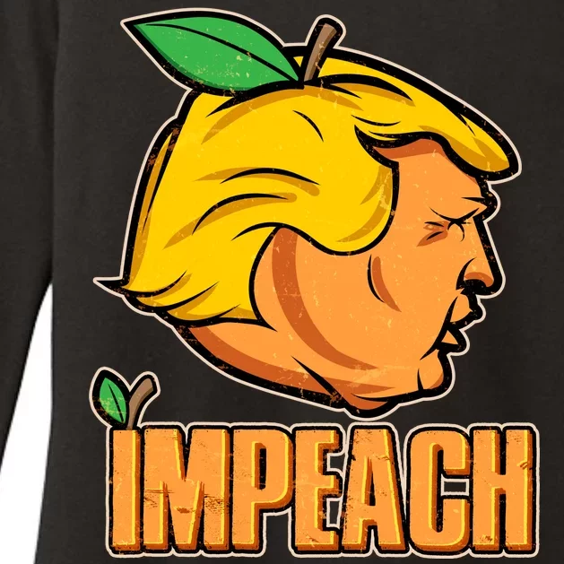 Impeach Trump Anti Trump Impeachment Womens CVC Long Sleeve Shirt